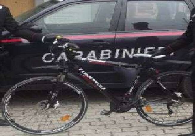 bici carabinieri ritrovata