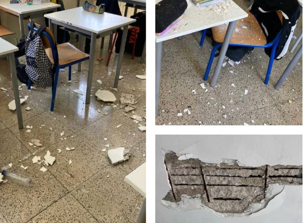 crollo scuola caivano